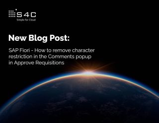 SAP Fiori – How to remove character restriction in the Comments popup in Approve Requisitions.